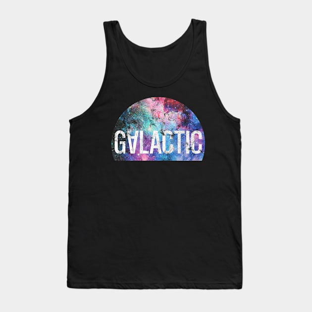 Galaxy Galactic Stardust Tank Top by Rayrock76